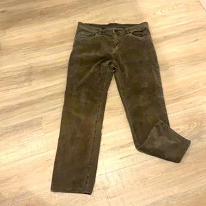 Prana corduroy slim fit pants